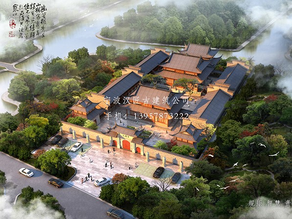 虛實相生·古建筑公司布局·當代寺廟景觀空間法則